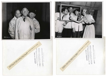 Lot of Twenty 10 x 8 Glossy Photos Featuring Shemp, From Various Three Stooges Films -- Very Good Condition